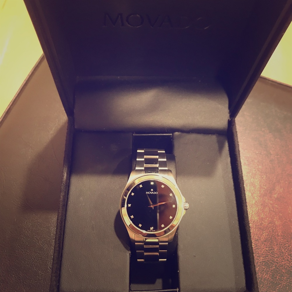 Movado Diamond Timepeace